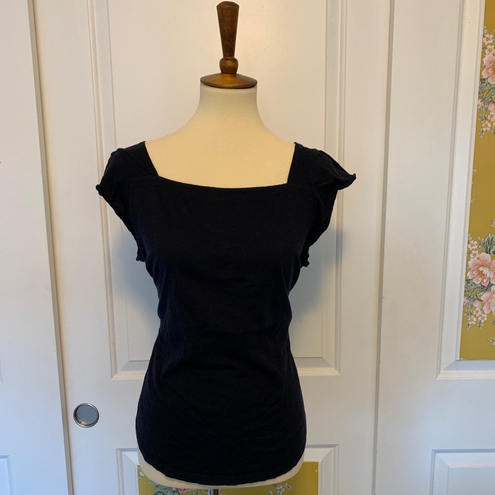 Ann Taylor Loft Navy Blue Tank Top